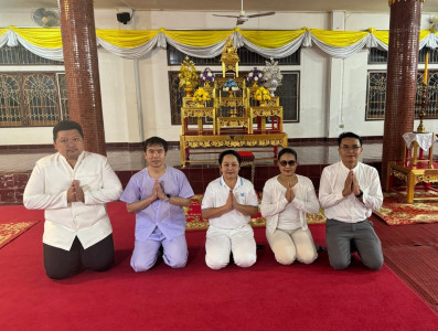 ร่วมกิจกรรมโครงการ “ปฏิบัติธรรมข้ามปี สวดมนต์เสริมบารมี ... Image 1